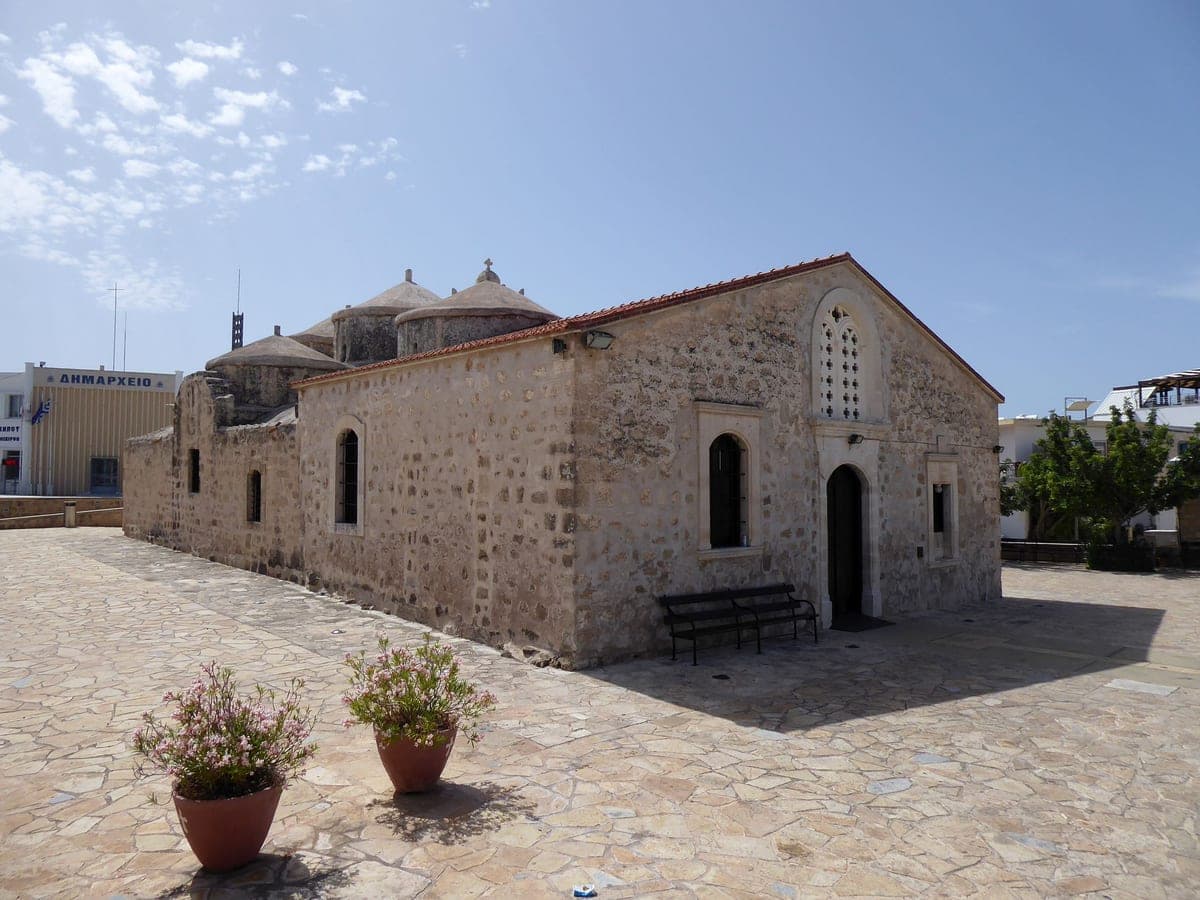 Biserica de piatră Agia Paraskevi din Geroskipou.